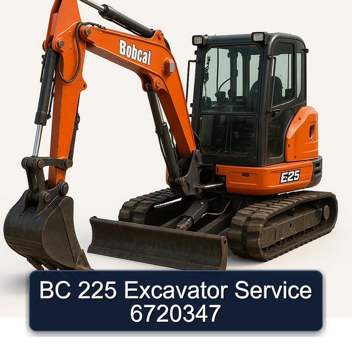 BC 225 Excavator Service 6720347