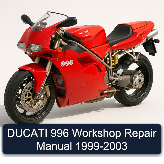 DUCATI 996 Workshop Repair Manual 1999-2003