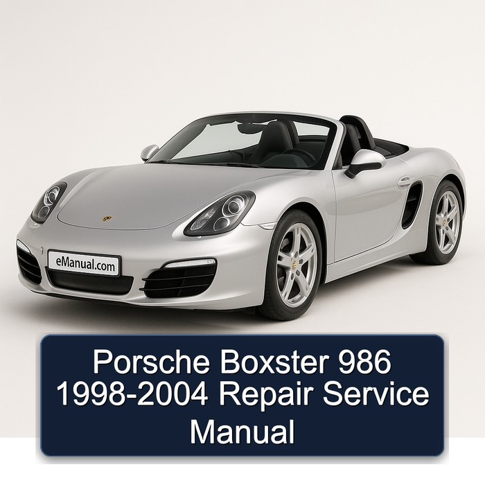 Porsche Boxster 986 1998-2004 Repair Service Manual