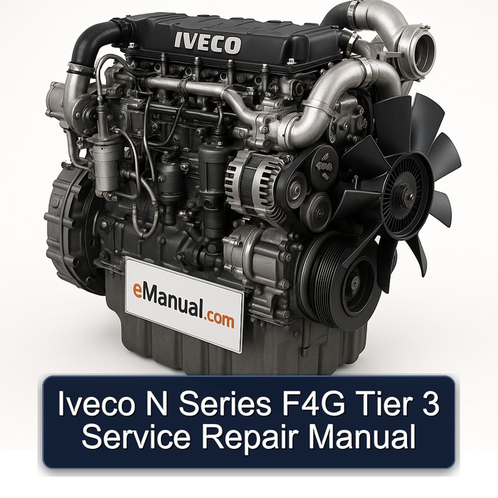 Iveco N Series F4G Tier 3 Manual de servicio y reparación