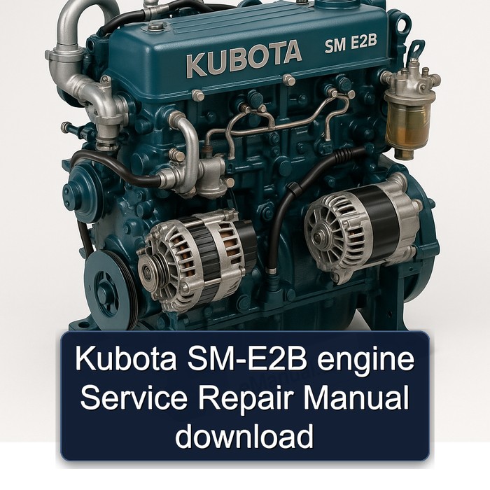 Kubota SM-E2B engine Manual de servicio y reparación download