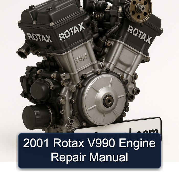 2001 Rotax V990 Engine Repair Manual 