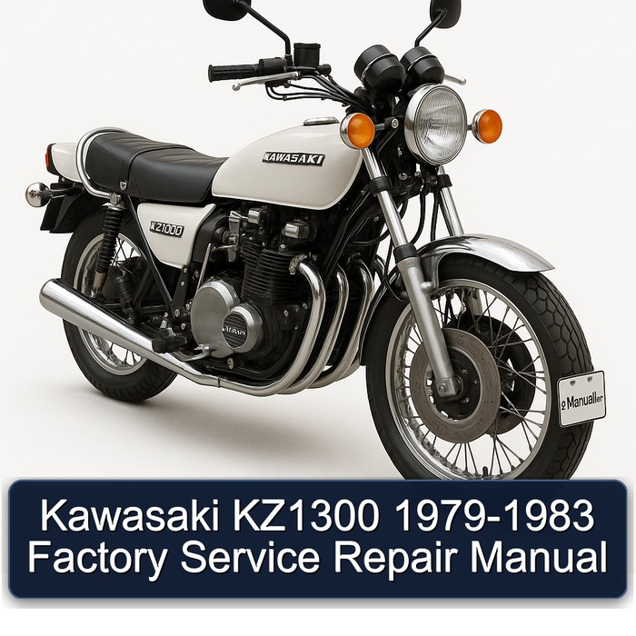 Kawasaki KZ1300 1979-1983 Factory Service Repair Manual