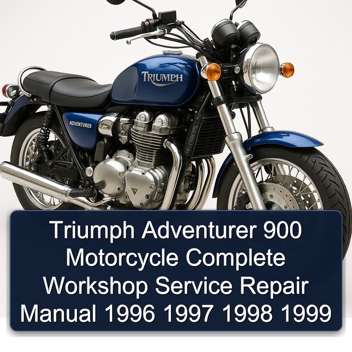 Triumph Adventurer 900 Motorcycle Manual completo de servicio y reparación del taller 1996 1997 1998 1999