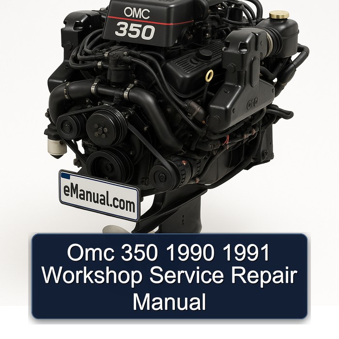 Omc 350 1990 1991 Workshop Service Repair Manual 