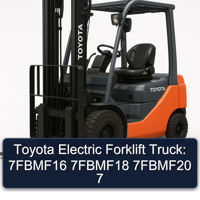Toyota Carretilla Elevadora Eléctrica 7FBMF