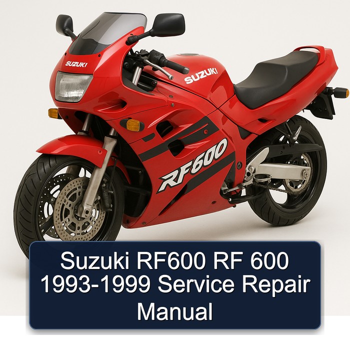Suzuki RF600 RF 600 1993-1999 Manual de servicio y reparación