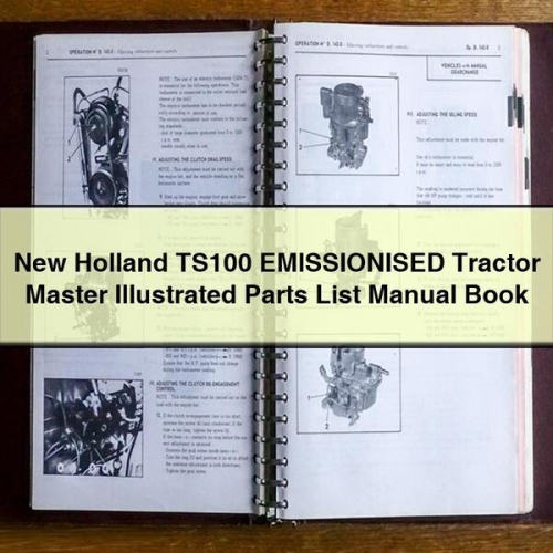 Reparaturanleitung für NEW Holland TS100 Traktoren (mit Abgasnachbehandlung)