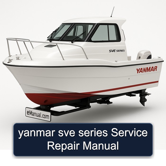 yanmar sve series Manual de servicio y reparación
