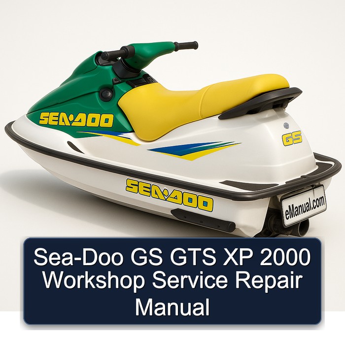 Sea-Doo GS GTS XP 2000 Workshop Manual de servicio y reparación