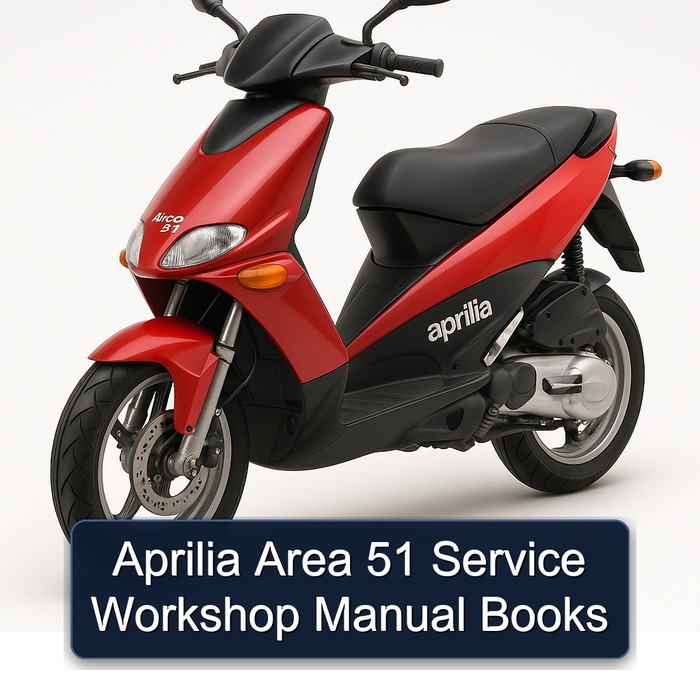 Aprilia Area 51 Service Workshop Manual Books
