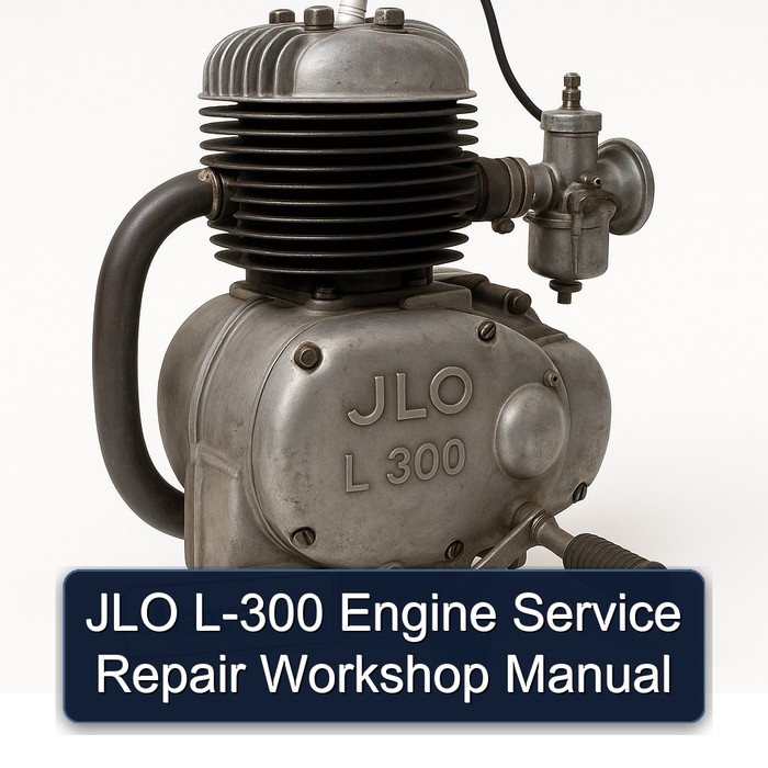 JLO L-300 Engine Service Repair Workshop Manual 