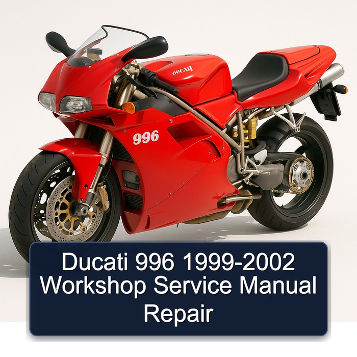 Ducati 996 1999-2002 Workshop Service Manual Repair