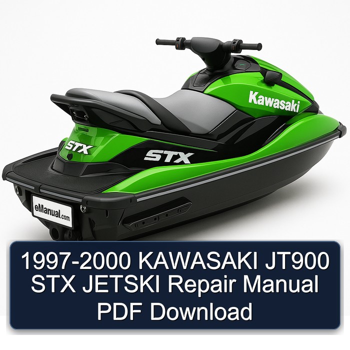 1997-2000 KAWASAKI JT900 STX JETSKI Repair Manual PDF Download