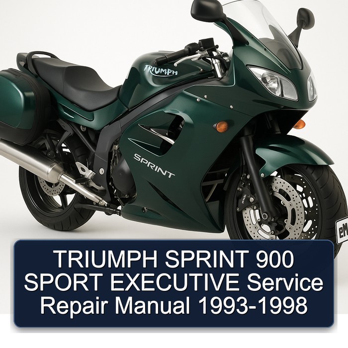 TRIUMPH SPRINT 900 SPORT EXECUTIVE Service Repair Manual 1993-1998