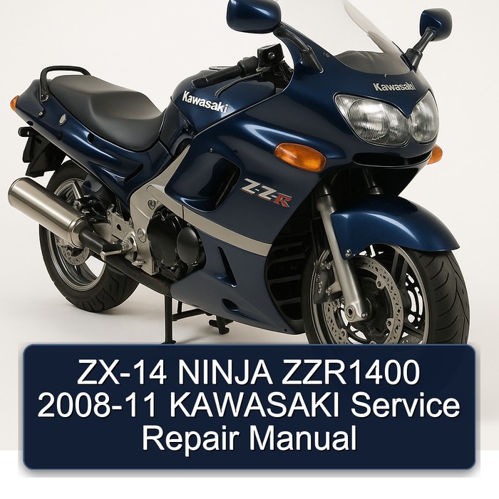 ZX-14 NINJA ZZR1400 2008-11 KAWASAKI Service Repair Manual