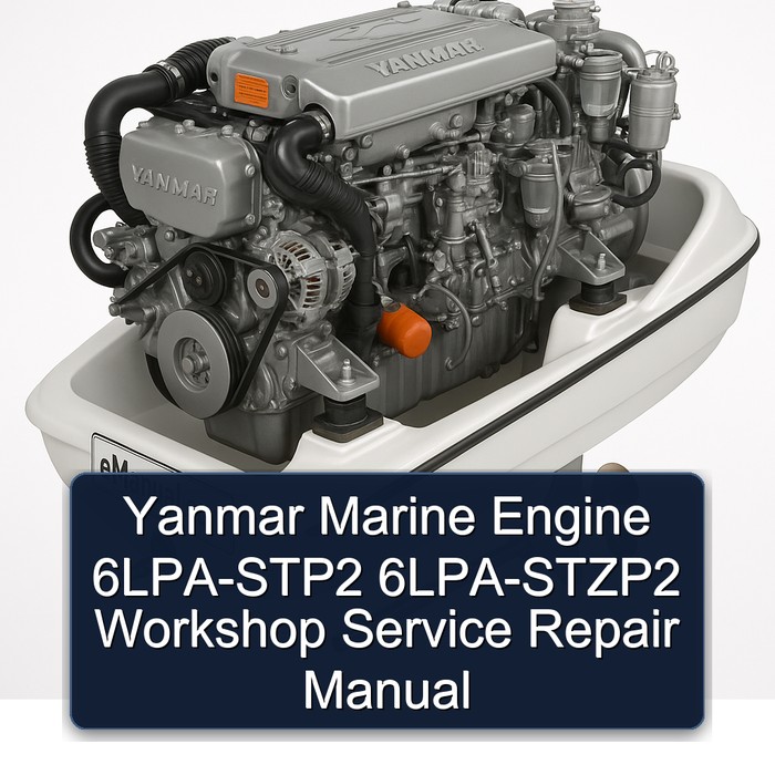 Yanmar Marine Engine 6LPA-STP2 6LPA-STZP2 Workshop Service Repair Manual