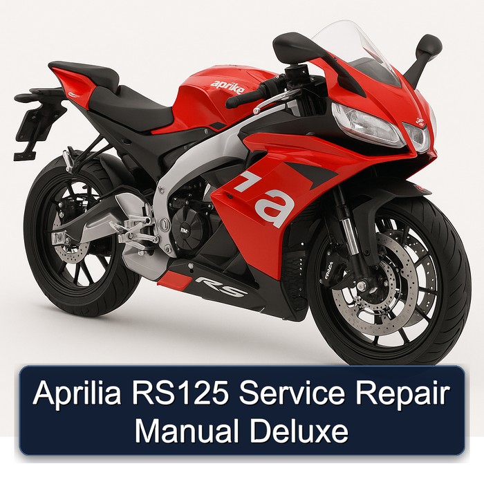 Aprilia RS125 Service Repair Manual Deluxe