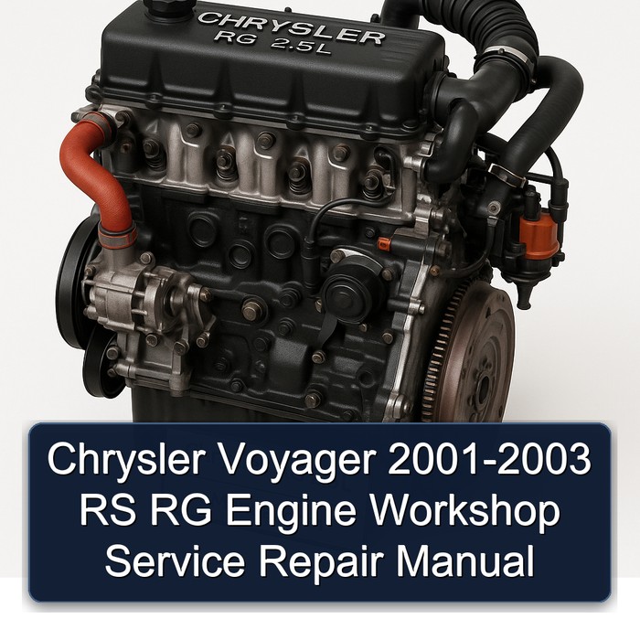 Chrysler Voyager 2001-2003 RS RG Engine Workshop Service Repair Manual 