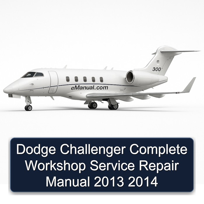 Dodge Challenger Manual completo de servicio y reparación del taller 2013 2014
