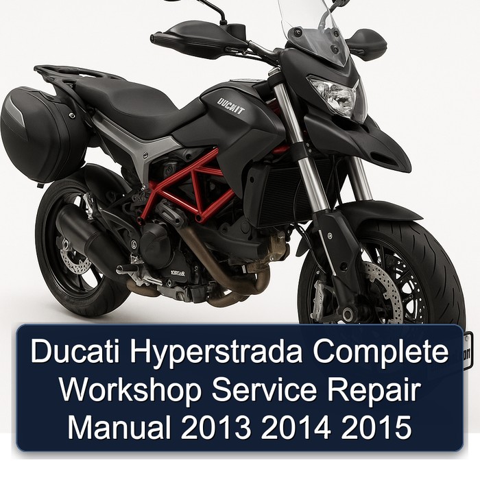 Ducati Hyperstrada Manual completo de servicio y reparación del taller 2013 2014 2015