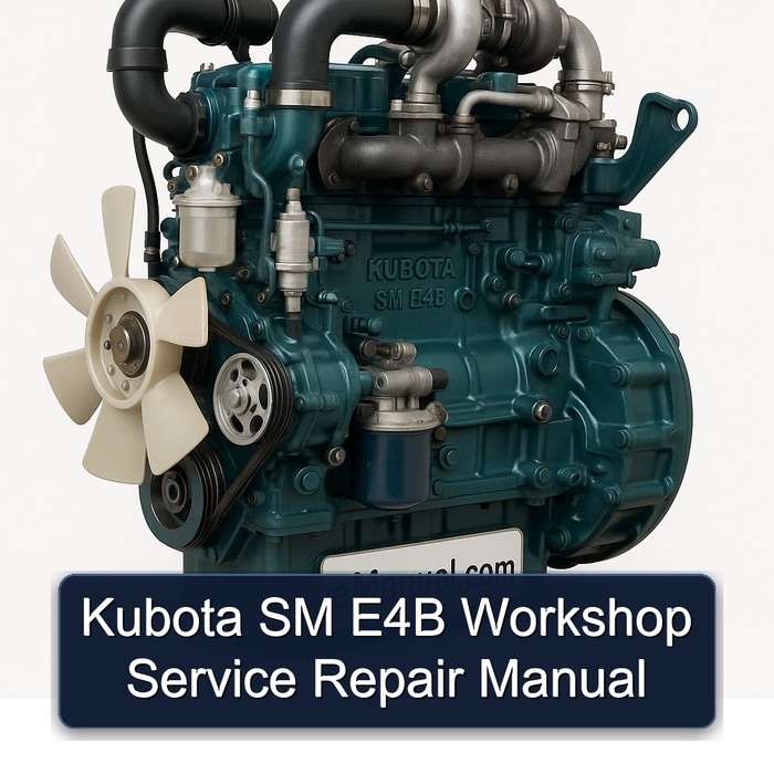 Manual de Servicio y Reparación Kubota SM E4B