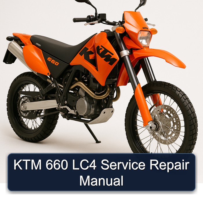 KTM 660 LC4 Manual de servicio y reparación