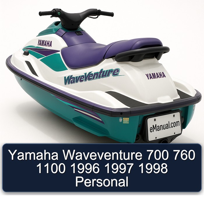 Yamaha Waveventure 700 760 1100 1996 1997 1998 Personal
