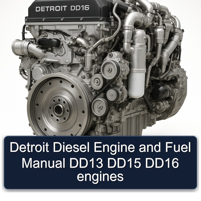 Manual de Motores y Combustible Detroit Diesel DD13, DD15, DD16