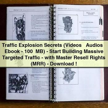 Traffic Explosion Secrets: Build Massive Targeted Traffic with Master Resell Rights (Mrr) PDF Download