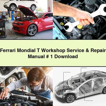 Ferrari Mondial T Workshop Manual de servicio y reparación # 1
