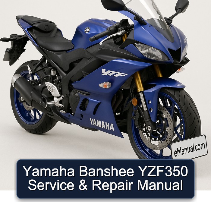 Yamaha Banshee YZF350 Service & Repair Manual