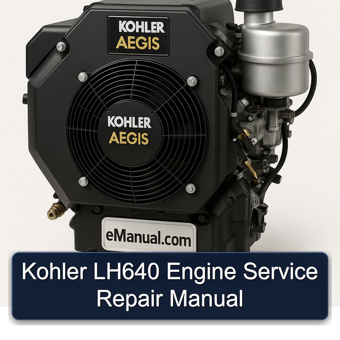 Manual de Reparación y Servicio del Motor Kohler LH640