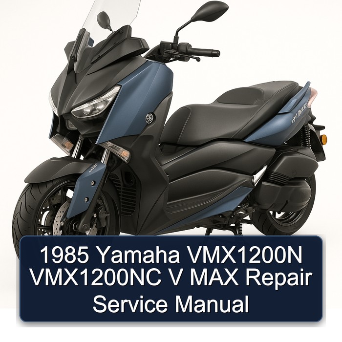 1985 Yamaha VMX1200N VMX1200NC V MAX Repair Service Manual