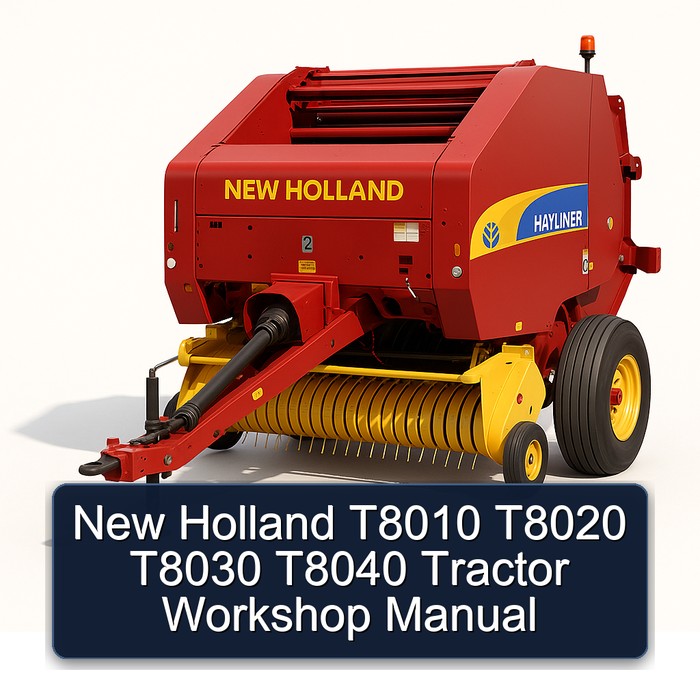 Manual de Taller Tractor New Holland T8010-T8040