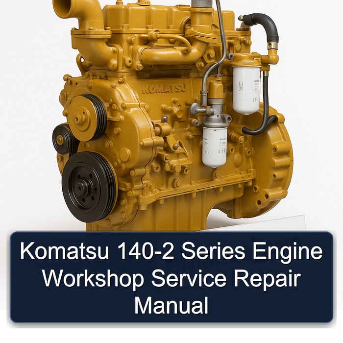 Komatsu 140-2 Series Engine Workshop Service Repair Manual 