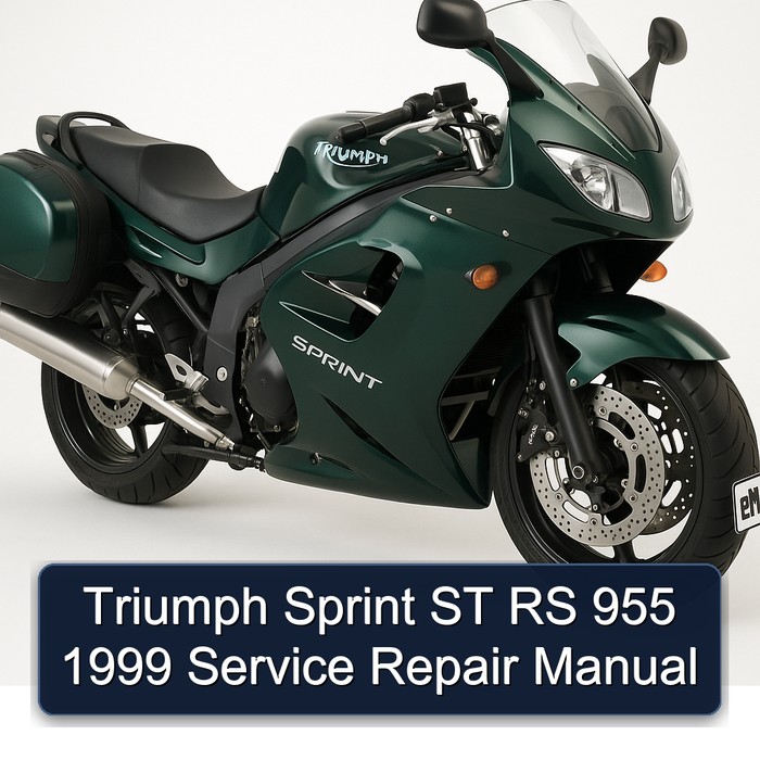 Triumph Sprint ST RS 955 1999 Service Repair Manual