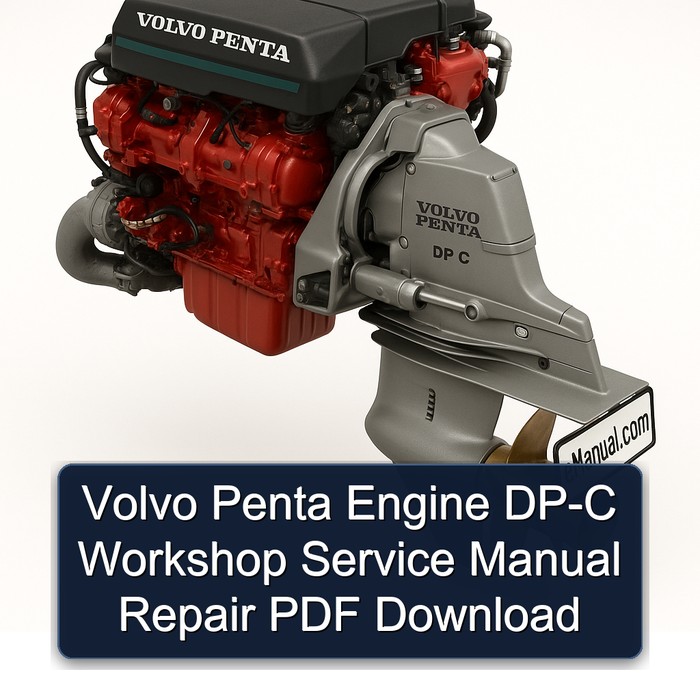 Volvo Penta Engine DP-C Workshop Service Manual Repair PDF Download
