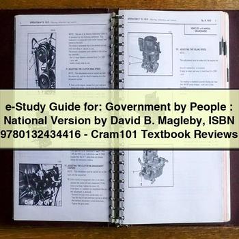 E-Study Guide For: Government by People : National Version by David B. Magleby Isbn 9780132434416-Cram101 Textbook Reviews PDF Download