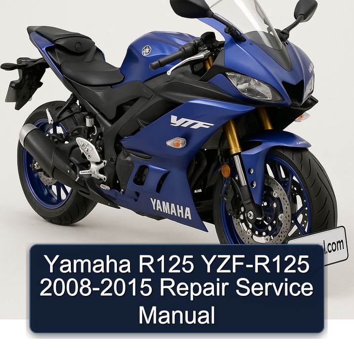 Yamaha R125 YZF-R125 2008-2015 Repair Service Manual