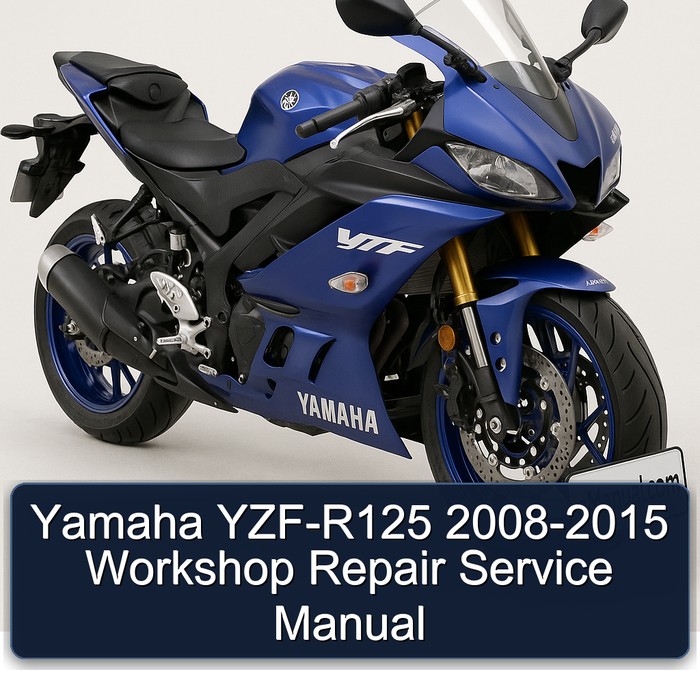 Yamaha YZF-R125 2008-2015 Workshop Repair Service Manual