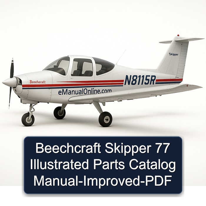 Beechcraft Skipper 77 Illustrated Parts Catalog Manual-Improved-PDF