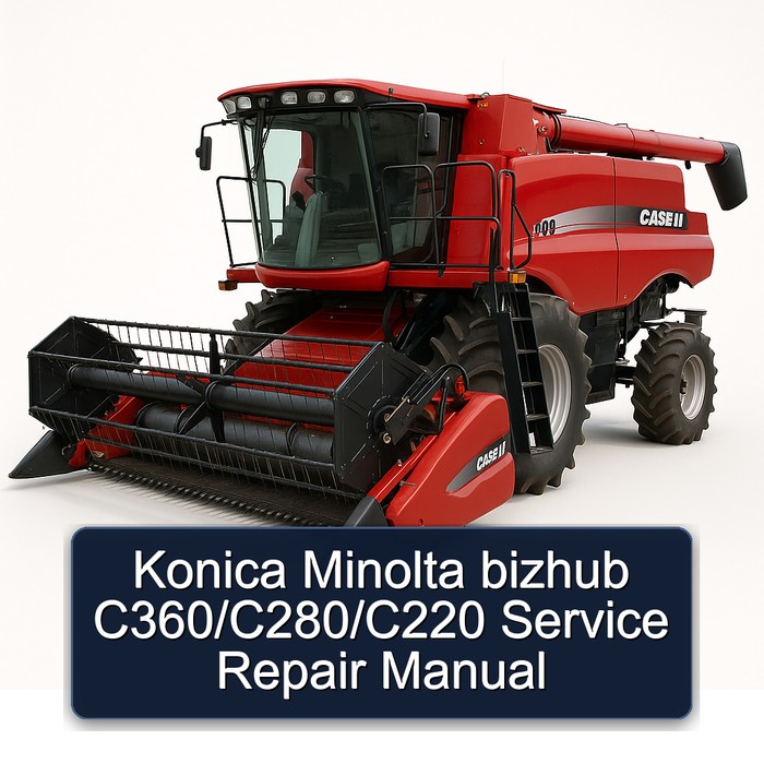 Konica Minolta bizhub C360/C280/C220 Service Repair Manual