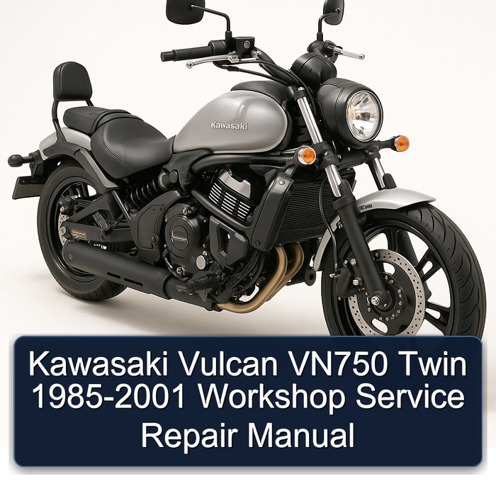 Kawasaki Vulcan VN750 Twin 1985-2001 Workshop Service Repair Manual