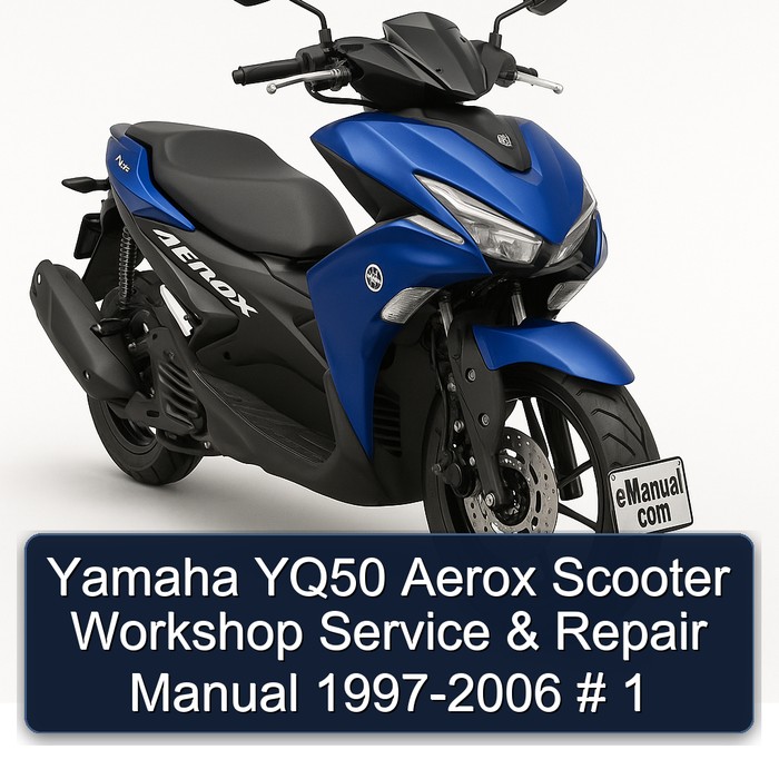 Yamaha YQ50 Aerox Scooter Workshop Service & Repair Manual 1997-2006 # 1