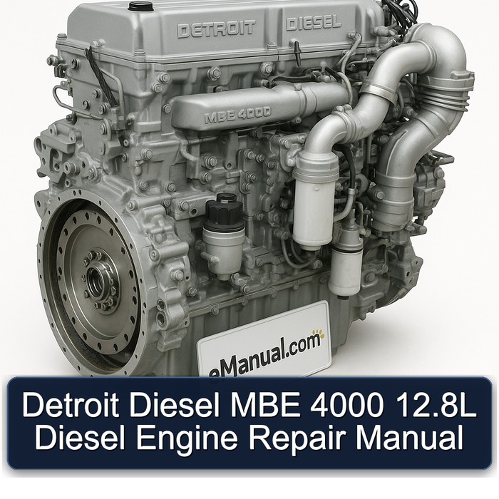 Reparaturhandbuch Detroit Diesel MBE 4000 12.8L Dieselmotor