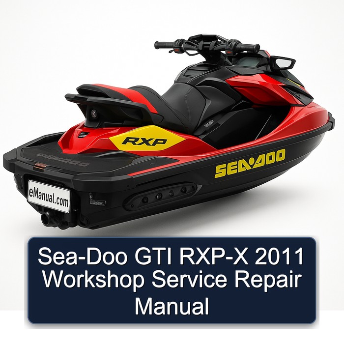 Sea-Doo GTI RXP-X 2011 Workshop Manual de servicio y reparación