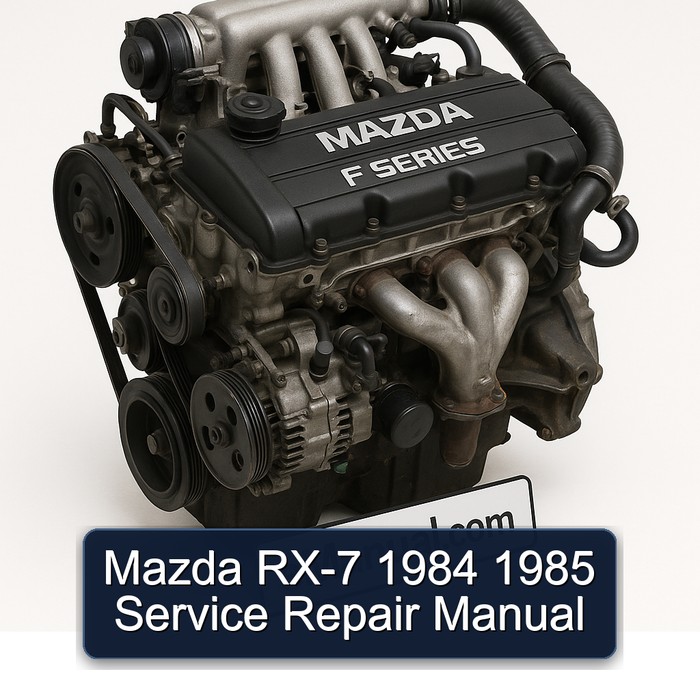 Mazda RX-7 1984 1985 Manual de servicio y reparación