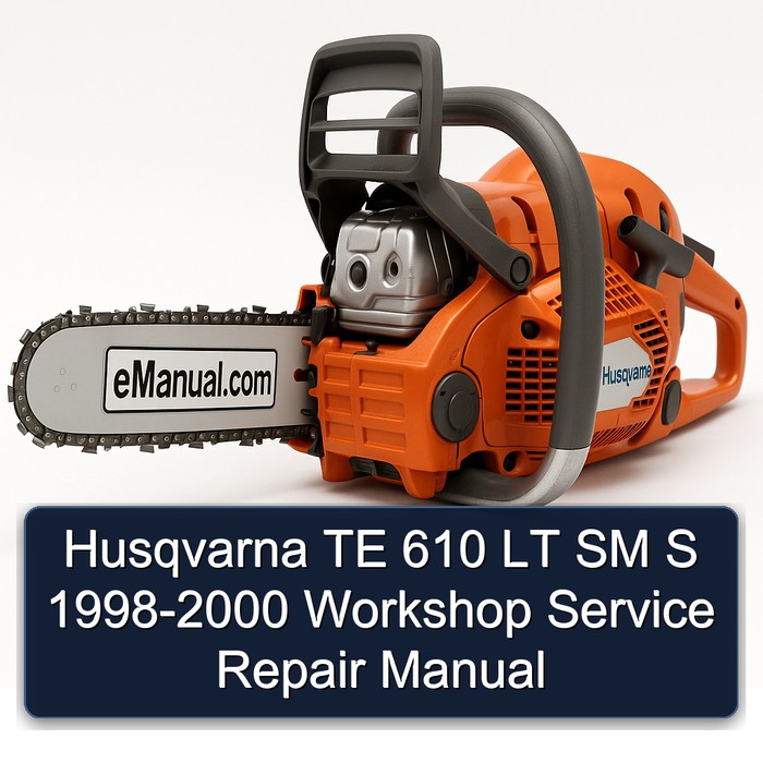 Husqvarna TE 610 LT SM S 1998-2000 Workshop Service Repair Manual