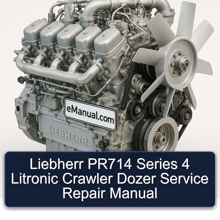 Manual de Servicio y Reparación - Liebherr PR714 Serie 4 Litronic